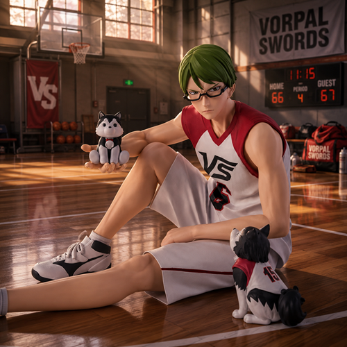 Kuroko's Basketball The Movie: Last Game Interval Shintaro Midorima & Tetsuya #2 Statue