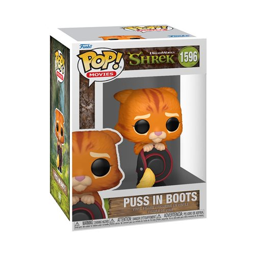 Funko POP Movies: DreamWorks 30th Anniversary Puss in Boots with Hat