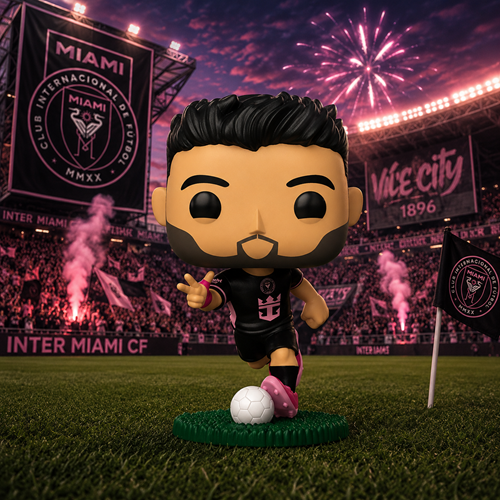 Funko Pop! MLS: Inter Miami - Luis Suarez
