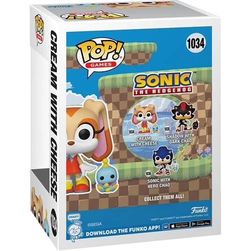 Funko POP Games: Sonic The Hedgehog - Cream