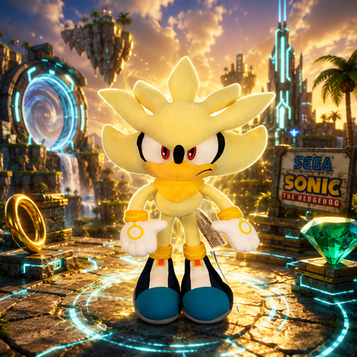 Sonic the Hedgehog: Super Silver 10" Plush