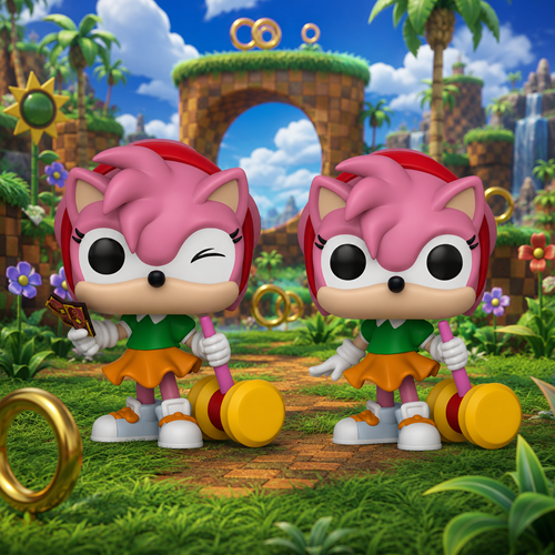 Funko POP Games: Sonic the Hedgehog - Amy