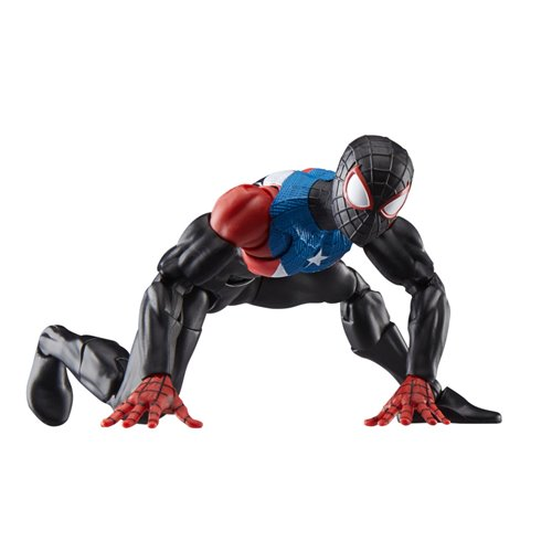 Spider-Man Marvel Legends Series GameVerse Miles Morales Boricua Suit 6-Inch Action Figure