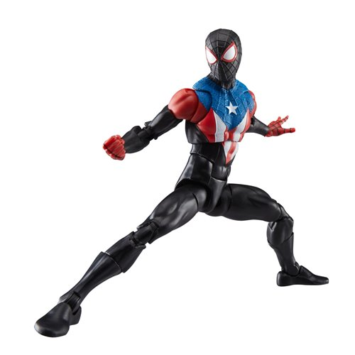 Spider-Man Marvel Legends Series GameVerse Miles Morales Boricua Suit 6-Inch Action Figure