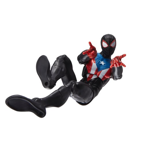 Spider-Man Marvel Legends Series GameVerse Miles Morales Boricua Suit 6-Inch Action Figure
