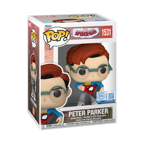 Funko POP! Animation: Spider-Man Peter Parker - Entertainment Earth Exclusive