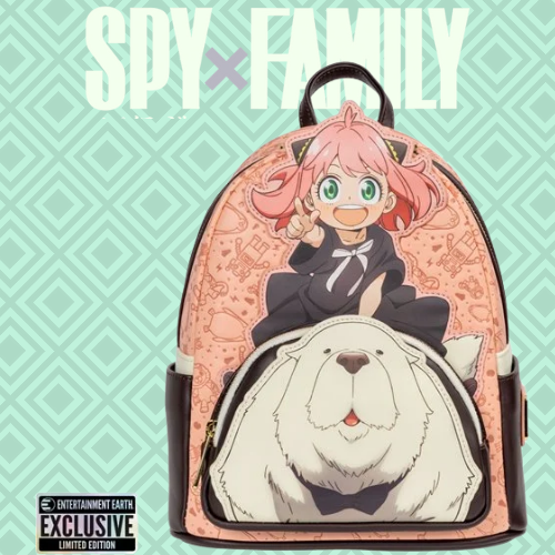 Spy x Family Anya and Bond Mini-Backpack - Entertainment Earth Exclusive
