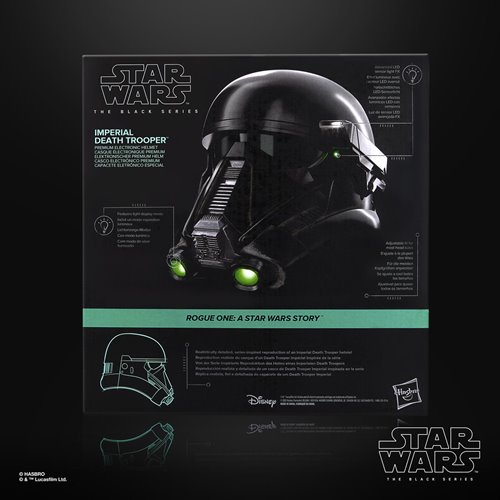 Star Wars The Black Series Death Trooper Helmet Prop Replica