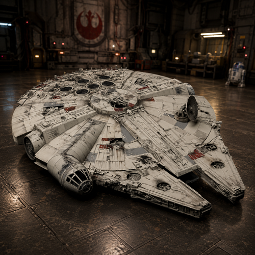 Star Wars: A New Hope Millennium Falcon Perfect Grade 1:72 Scale Model Kit