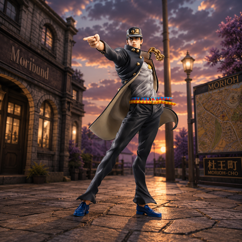 Jojo's Bizarre Adventure: Stardust Crusaders Part 3 Jotaro Kujo Statue Legend Statue