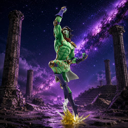 Jojo's Bizarre Adventure: Stardust Crusaders Part 3 Star Platinum Legend Statue