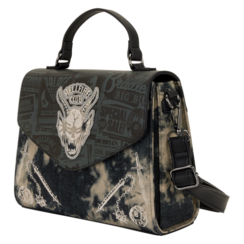 Loungefly Stranger Things 5 Hellfire Club Crossbody Bag