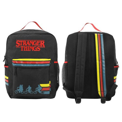 Stranger Things Bike Ride Printed Backpack