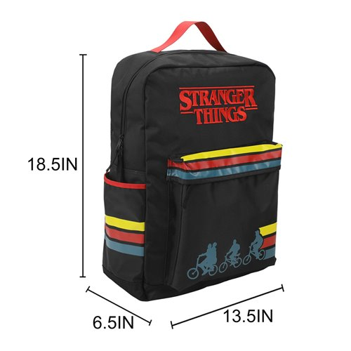 Stranger Things Bike Ride Printed Backpack