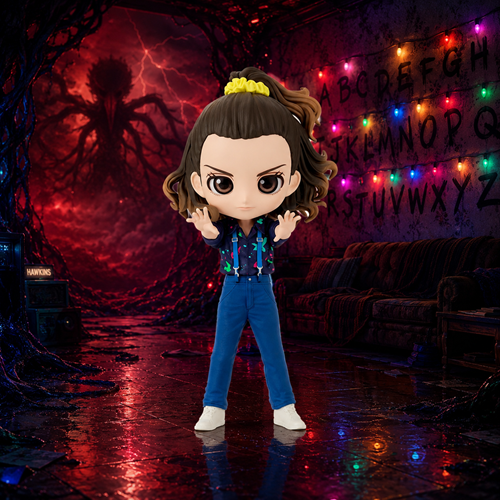 Stranger Things Eleven Vol. 3 Q Posket Statue