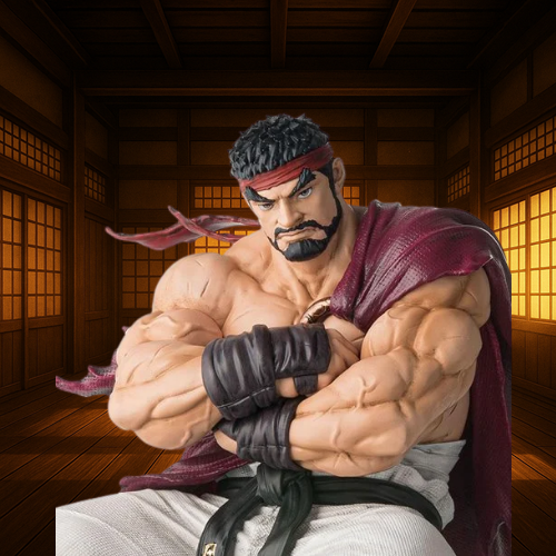 Street Fighter 6 Ryu Premium Perching Statue