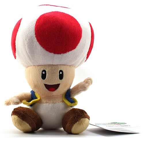 Super Mario Bros 8 Toad Plush Anlmehome 1661