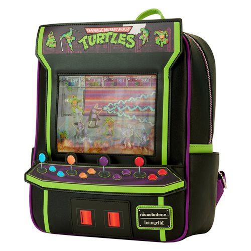 Teenage Mutant Ninja Turtles 40th Anniversary Vintage Arcade Mini-Backpack