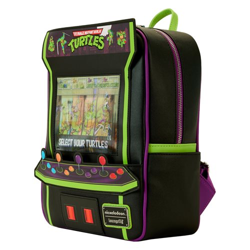 Teenage Mutant Ninja Turtles 40th Anniversary Vintage Arcade Mini-Backpack