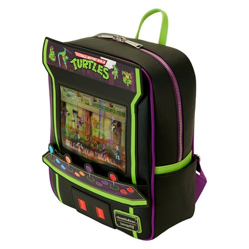 Teenage Mutant Ninja Turtles 40th Anniversary Vintage Arcade Mini-Backpack