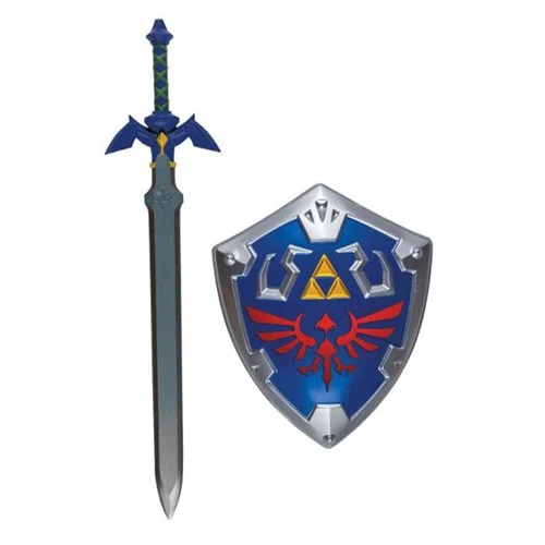 The Legend of Zelda Link Master Sword and Shield Kid's Roleplay Accessory Set