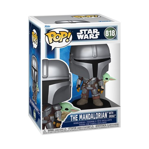 Funko POP! Star Wars: The Mandalorian and Grogu - Mandalorian with Grogu