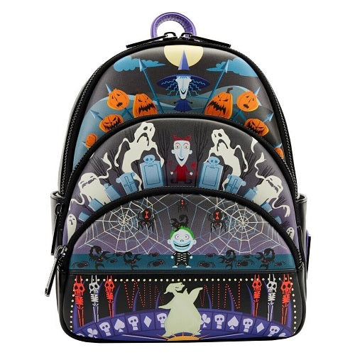 The Nightmare Before Christmas Triple GITD Mini-Backpack