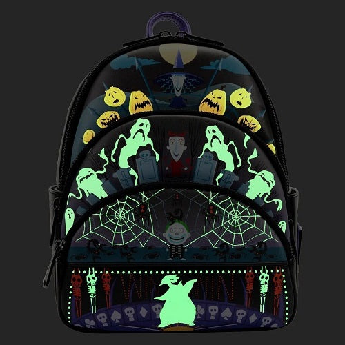 The Nightmare Before Christmas Triple GITD Mini-Backpack