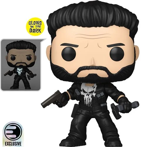 Funko POP! The Punisher: One Last Kill Punisher GITD - Entertainment Earth Exclusive