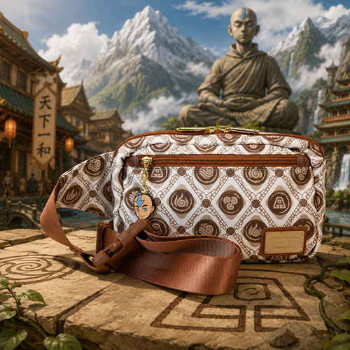 Avatar: The Last Airbender Four Nations Nylon Sling Bag