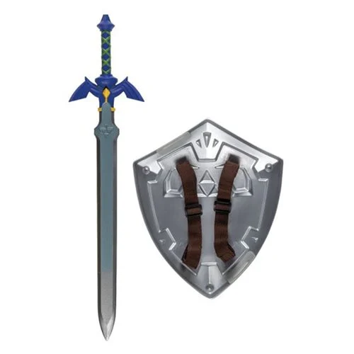 The Legend of Zelda Link Master Sword and Shield Kid's Roleplay Accessory Set
