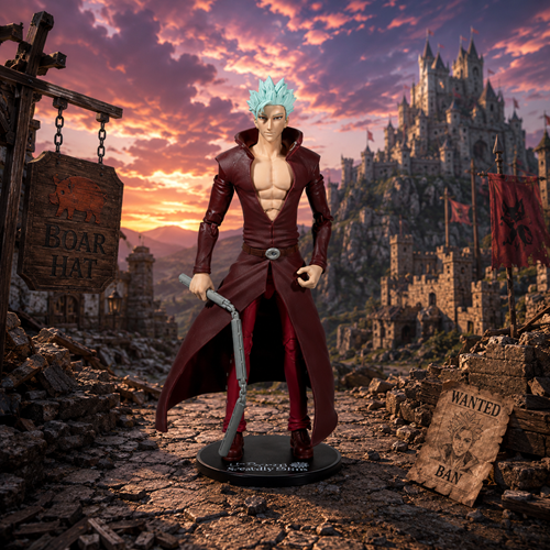 The Seven Deadly Sins Wave 1 Ban 7" Scale Action Figure