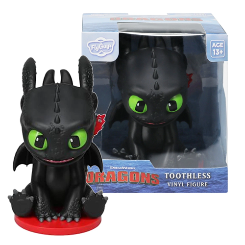 CultureFly: How to Train Your Dragon 4.5 inch Sitting Toothless Vinyl Statue