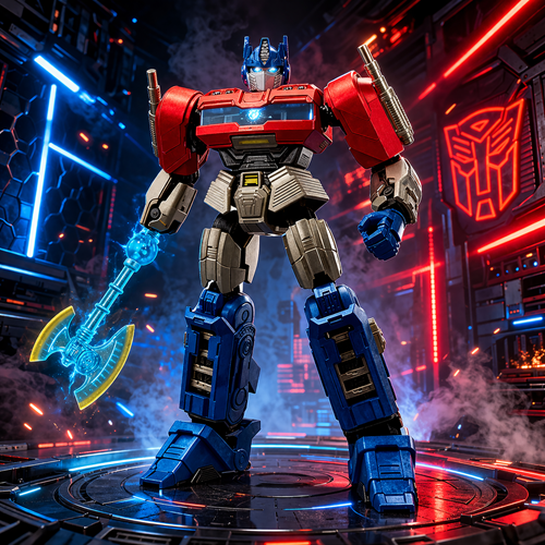Transformers Classic Class Ver. 2 Optimus Prime Blokees Model Kit