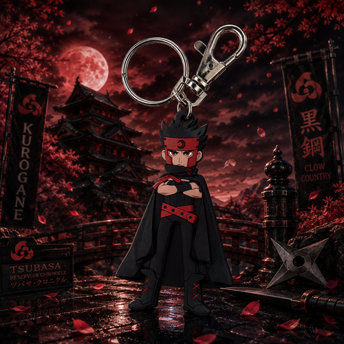 Tsubasa Kurogane PVC Keychain