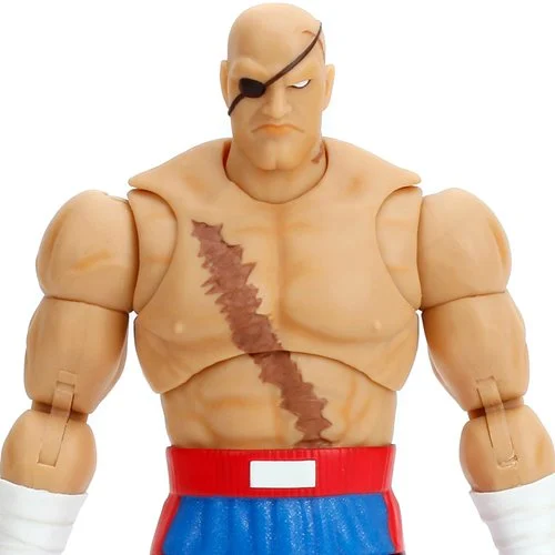 Ultra Street Fighter II Sagat 6-Inch Scale Deluxe Action Figure