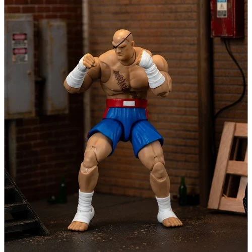 Ultra Street Fighter II Sagat 6-Inch Scale Deluxe Action Figure