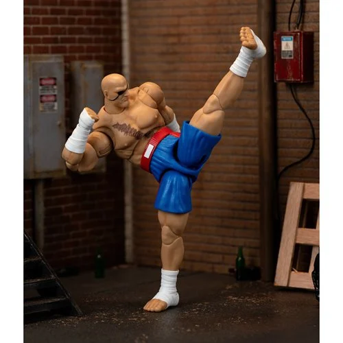 Ultra Street Fighter II Sagat 6-Inch Scale Deluxe Action Figure
