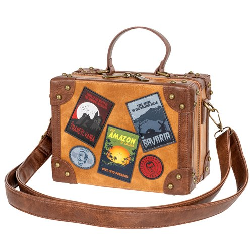 Universal Monsters Travel Trunk Crossbody Bag - Entertainment Earth Exclusive