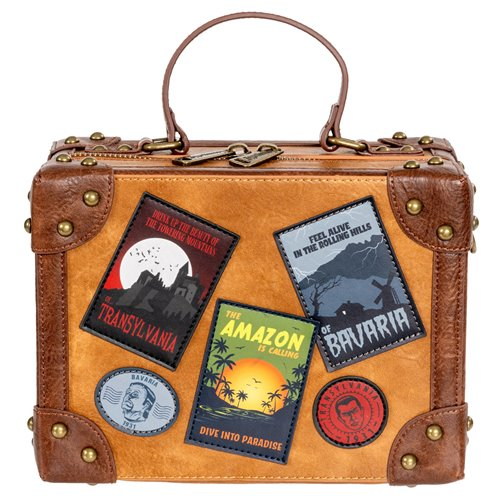 Universal Monsters Travel Trunk Crossbody Bag - Entertainment Earth Exclusive