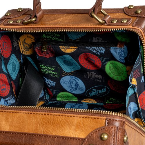 Universal Monsters Travel Trunk Crossbody Bag - Entertainment Earth Exclusive