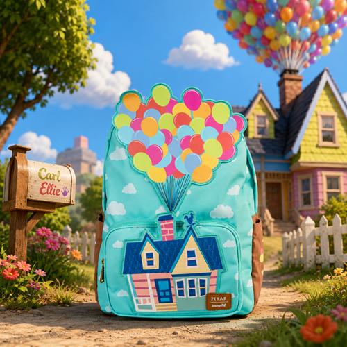 Loungefly Disney Pixar Up Nylon Full-Size Backpack