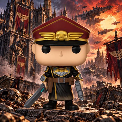 Funko POP! Games: Total War WARHAMMER 40,000 - Astra Militarum Commisar