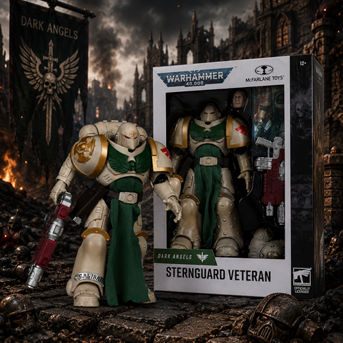 Warhammer 40,000 Wave 12 Sternguard Veteran Dark Angels 7-Inch Scale Action Figure
