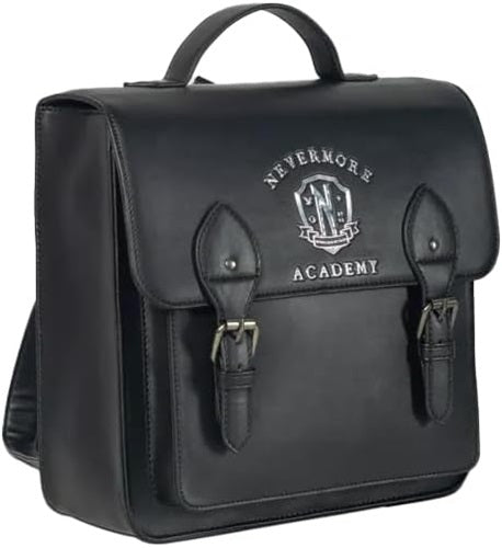 Wednesday Nevermore Mini Backpack with Charm