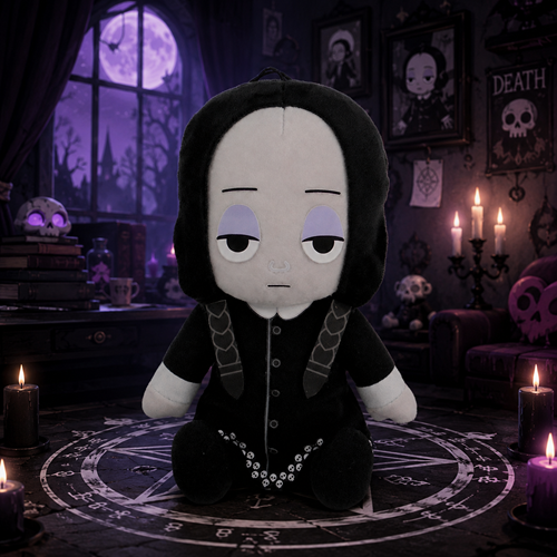 Wednesday Addams 7" Sitting Plush