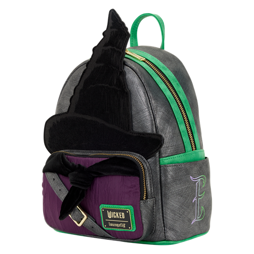 Loungefly Web Exclusive: Wicked For Good - Elphaba Cosplay Mini Backpack