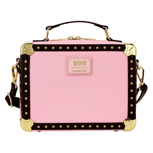 Loungefly Wicked Glinda's Luggage Trunk Crossbody Bag