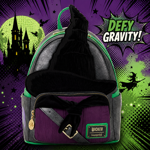 Loungefly Web Exclusive: Wicked For Good - Elphaba Cosplay Mini Backpack