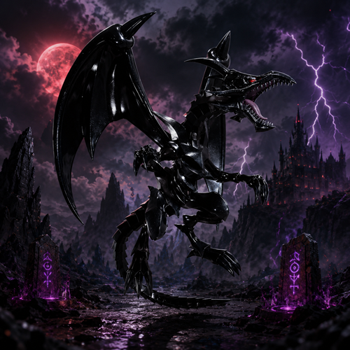 Yu-Gi-Oh! Red-Eyes Black Dragon Duel Monsters Statue